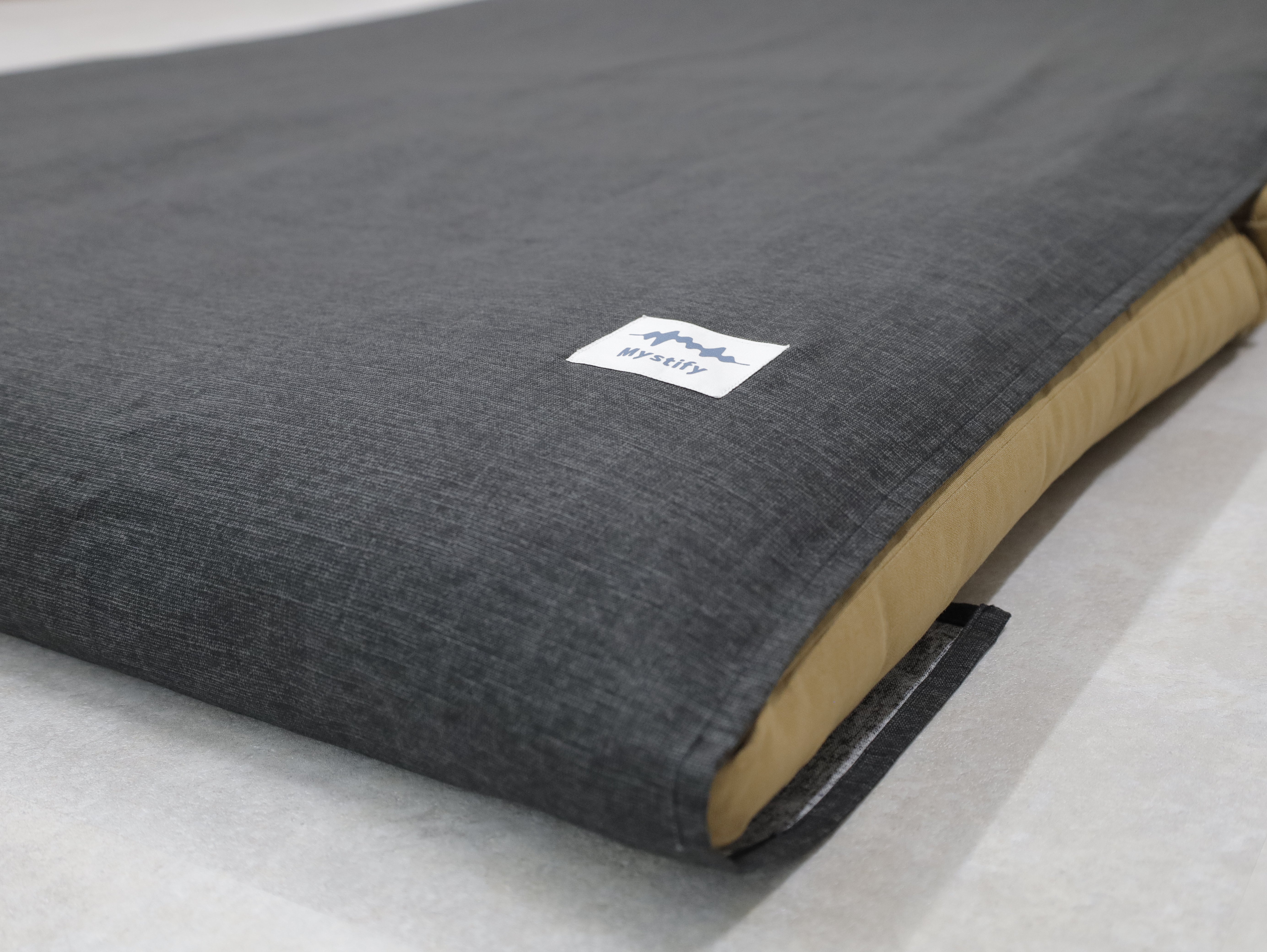 awesomeマットレスセミダブル専用カバー (グレー)