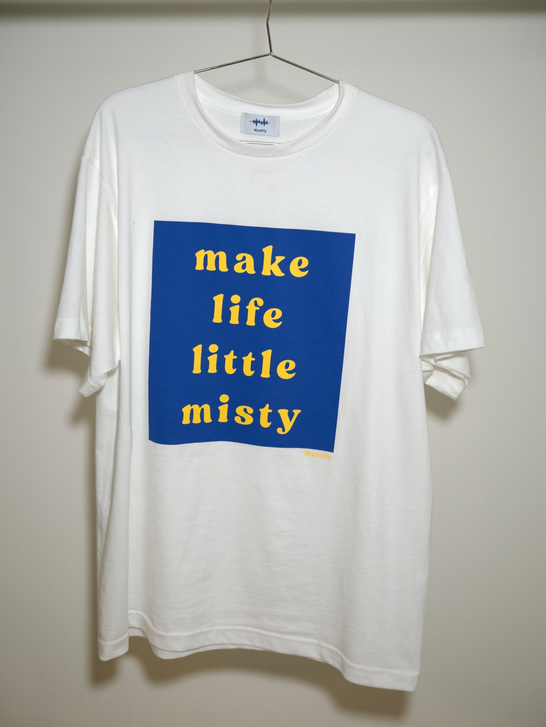 Make life Tシャツ(ブルー)