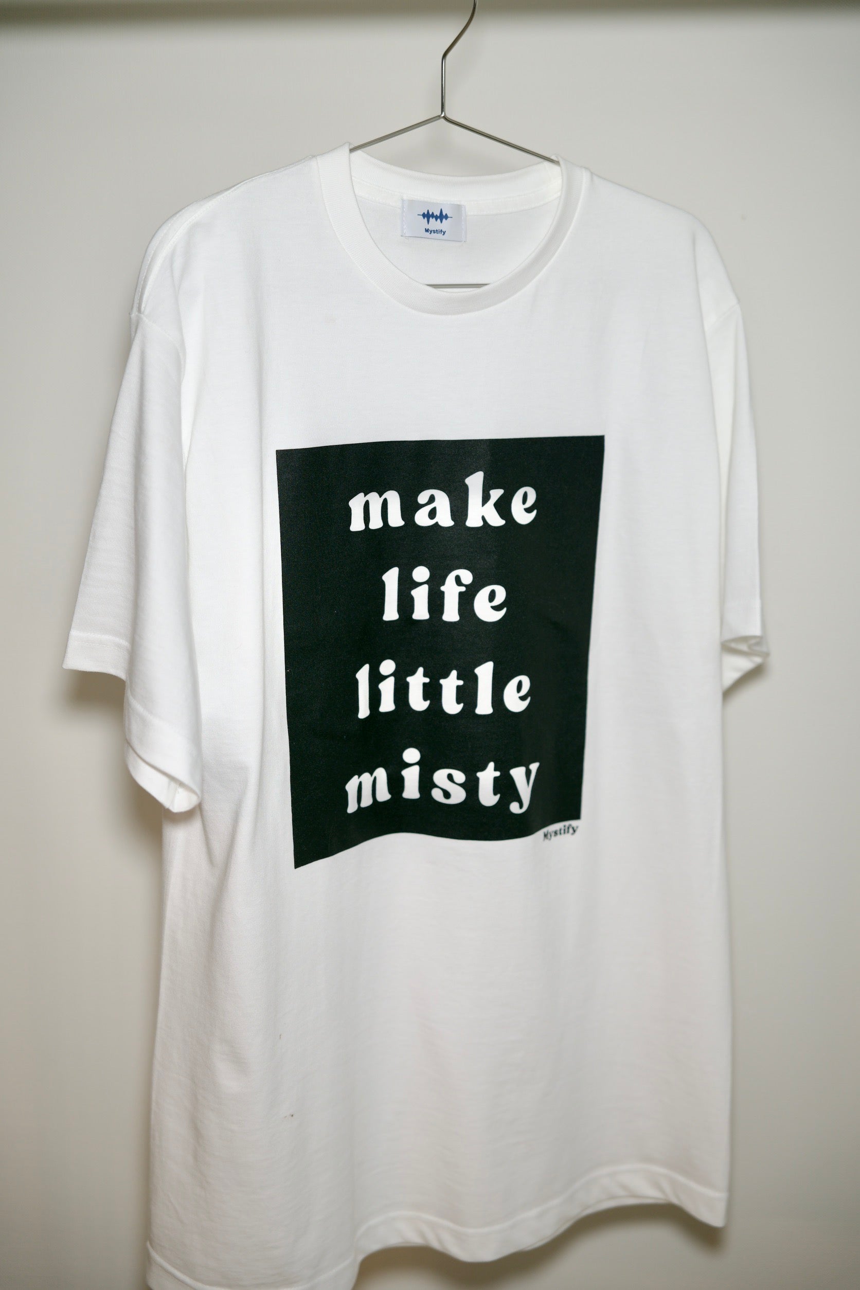 Make life Tシャツ(ブラック)